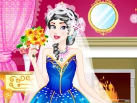 Sleeping Princess Wedding Dress up image