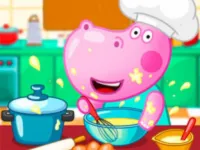 Hippo Cooking School: Game for Girls image