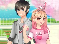 Romantic Anime Couples Dress Up image
