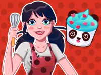 Ladybug Cooking Cupcake : Cooking games for girls image