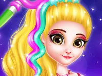 Hair Saloon Color by Number - Girls Fashion Games image