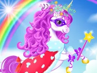 Baby unicorn dress up image