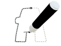 Letter Layout Coloring image