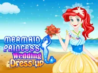 Mermaid Princess Wedding Dress up image