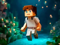 Noobik Parkour in a Cave! image