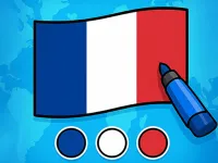 Flag Paint Puzzle Game image