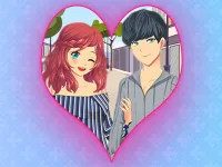 Romantic Anime Couples Dress Up Game image