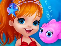 Cute Mermaid Dress Up Game image