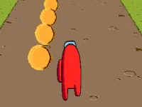 Among Golden Run 3D image