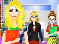Office Dress Up Fashion Makeover: Girl Dress up image