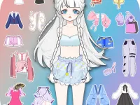 Vlinder Princess Dress up game image