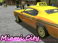 Miami Taxi Driver 3D image