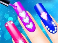 Glow Nails: Manicure Nail Salon Game for Girls image