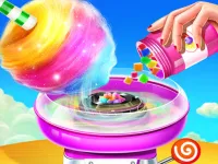 Sweet Cotton Candy Shop: Candy Cooking Maker Game image