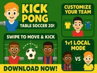 Kick Pong   Table Soccer image