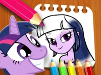 Equestria Girls Coloring Book image