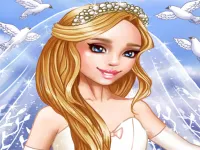 Wedding Dress up Bride Groom image