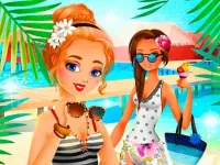 Vacation Summer Dress Up Game for Girl image