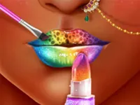 Lip Art - The Perfect Lipstick Makeup Game image