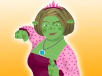 Princess Fiona Dressup image