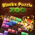 Blokira puzzle zoološki vrt