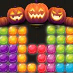 Candy Puzzle Blokira Halloween