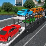 Simulator kamiona za prijevoz automobila