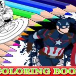 Coloring Book for Captain America