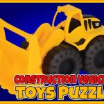 Slagalice za igračke za građevinska vozila