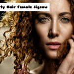 Ženska ubodna kovrčava kosa