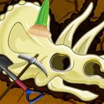 Igre kopanja – pronađite kosti dinosaura