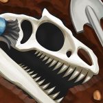 Dino potraga – kopajte i otkrivajte fosile i kosti dinosaura