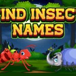 Pronađite imena insekata