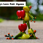 Jigsaw žabljeg ljubavnog para