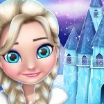 Igra dizajna i dekoracije kuće lutaka za ledenu princezu