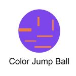 Lopta u boji za skok