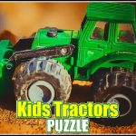 Dječji traktori Puzzle