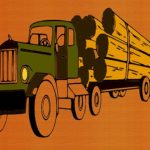 Bojenje kamiona za sječu drva
