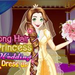 Vjenčanica princeze s dugom kosom
