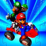 Mario i Yoshi Jigsaw