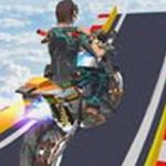 Mega Ramp Stunt Moto Game