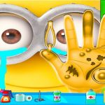 Online igra Minion Hand Doctor – bolnička kirurgija