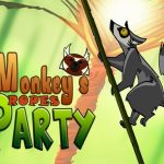 Monkeys ropes party