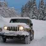 Offroad Snow Jeep Passenger Mountain Upphill Drivin