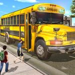 Vožnja stvarnim školskim autobusom