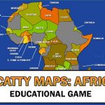 Karte Scatty Afrika