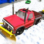 Snježni plug Jeep Simulator 3D