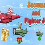 Snjegović i borbeni avion