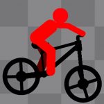 Stickman biciklistički trkač