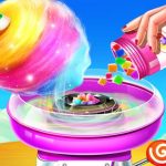 Slatkiša od pamučnog bombona: Igra za izradu slatkiša